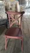 Silla de comedor de estrellas muebles silla de comedor silla retro silla de ratán silla silla taburete silla de plástico sala de estar comedor comercial hogar para comer respaldo sólido y duradero Item Picture